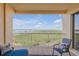 Peaceful balcony boasting scenic water views at 263 Minorca Beach Way # 803, New Smyrna Beach, FL 32169