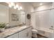 Clean bathroom with white subway tiles and bathtub at 3012 Portofino Blvd, New Smyrna Beach, FL 32168