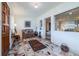 Welcoming entryway with tiled floors, bench seating, and decorative accents at 314 Hillman St, New Smyrna Beach, FL 32168