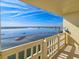 Enjoy breathtaking water views from this condo balcony at 3606 S Peninsula Dr # 809, Port Orange, FL 32127