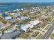 Aerial view highlighting home, pool, and waterfront neighborhood at 3862 Cardinal Blvd, Port Orange, FL 32127