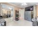 Home office with a large safe, and mirrored closet at 3862 Cardinal Blvd, Port Orange, FL 32127