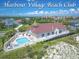 Harbour Village Beach Club aerial view at 4623 Rivers Edge Village Ln # 6204, Ponce Inlet, FL 32127