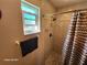 Clean shower stall with tile surround at 4650 Saxon Dr, New Smyrna Beach, FL 32169