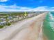 Beachfront property location shown from above at 4773 S Atlantic Ave # 10, Ponce Inlet, FL 32127