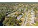 Bird's eye view of the home and surrounding neighborhood at 51 Club House Blvd, New Smyrna Beach, FL 32168