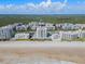 Aerial view of beachfront community and ocean at 5207 S Atlantic Ave # 626, New Smyrna Beach, FL 32169