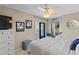 Spacious bedroom with balcony access and plenty of natural light at 5207 S Atlantic Ave # 626, New Smyrna Beach, FL 32169