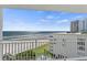 Stunning ocean view from private balcony, overlooking beach at 5207 S Atlantic Ave # 626, New Smyrna Beach, FL 32169