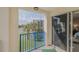 Private balcony overlooking a pond and community at 5300 S Atlantic Ave # 15-201, New Smyrna Beach, FL 32169