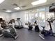 Spacious gym with exercise equipment, natural light, and serene views at 5300 S Atlantic Ave # 3-504, New Smyrna Beach, FL 32169