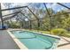 Enjoy this refreshing screened-in pool at 610 Renner Rd, Port Orange, FL 32127