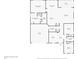 One-story floor plan with 3 bedrooms and 2 bathrooms at 6807 Ragatz Ln, Port Orange, FL 32128