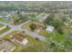 Aerial view of a home and its surroundings at 904 Wilkins St, New Smyrna Beach, FL 32168