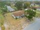 House with a large yard, seen from above at 904 Wilkins St, New Smyrna Beach, FL 32168