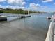 Community boat ramp with dock and easy access to the waterway at 128 Orange Ave, Edgewater, FL 32132