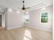 Bedroom with a ceiling fan, recessed lighting, and hardwood flooring at 13 Arena Blanca, Ponce Inlet, FL 32127