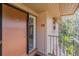 Entrance to the condo with view into the living room and dining area at 150 Wax Myrtle Woods Ct # 7B, Deltona, FL 32725
