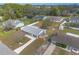 Aerial view of the home showcasing the backyard and neighborhood at 1935 Fern Palm Dr, Edgewater, FL 32141