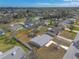 Overhead view showcasing a neighborhood with mature trees at 1935 Fern Palm Dr, Edgewater, FL 32141
