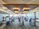 State-of-the-art fitness center with modern exercise equipment and scenic views for an invigorating workout experience at 231 Riverside Dr # 1509-1, Holly Hill, FL 32117