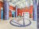 Elegant lobby with soaring ceilings, unique architectural details, and modern decor at 231 Riverside Dr # 1509-1, Holly Hill, FL 32117