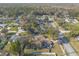 Aerial neighborhood view showing street at 3003 Tamarind Dr, Edgewater, FL 32141
