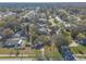 Aerial view of the neighborhood including a glimpse of the street at 3003 Tamarind Dr, Edgewater, FL 32141