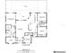 Detailed floor plan showcasing layout with primary bedroom, living room, kitchen, exercise room and patio at 3728 Egret Dunes Dr, Ormond Beach, FL 32176