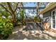 Relaxing backyard oasis featuring a private hot tub and patio area at 4426 Saxon Dr, New Smyrna Beach, FL 32169
