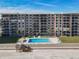 Stunning beachfront condo building boasting a pool, private beach access and picturesque ocean views at 4445 S Atlantic Ave # 804, Ponce Inlet, FL 32127