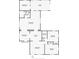 Detailed floor plan showcasing the layout of the home, including rooms and dimensions at 601 N Peninsula Ave, New Smyrna Beach, FL 32169