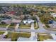 Aerial view of a residential area with the house highlighted, showcasing the neighborhood layout and proximity at 950 Sand Crest Dr, Port Orange, FL 32127