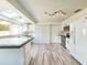 Bright kitchen features skylights and stainless steel appliances at 950 Sand Crest Dr, Port Orange, FL 32127