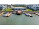 Stunning waterfront condos featuring boat docks and beautiful landscaping at 325 N Causeway # B101, New Smyrna Beach, FL 32169