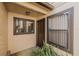 Front entrance showcasing the architectural style and landscaping details at 456 Shorewood Ln, New Smyrna Beach, FL 32168