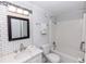 Modern bathroom with stylish subway tile, sleek fixtures, and a clean, bright ambiance at 47 Jacaranda Cay Ct # 470, New Smyrna Beach, FL 32169