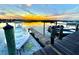 Beautiful waterfront property with a boat docked, and amazing sunset views at 47 Jacaranda Cay Ct # 470, New Smyrna Beach, FL 32169