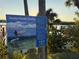 Informative sign about Florida Friendly Boating practices near a waterway encourages responsible boating habits at 47 Jacaranda Cay Ct # 470, New Smyrna Beach, FL 32169