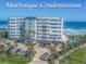 Beautiful condominium with a coastal design, lush landscaping, ocean views, and a large pool at 4767 S Atlantic Ave # 404, Ponce Inlet, FL 32127