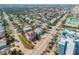 An elevated street view captures the coastal neighborhood with diverse architecture and vibrant scenery at 604 S Atlantic Ave, New Smyrna Beach, FL 32169