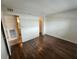 Hardwood floors and ample closet space highlight this bedroom at 101 N Riverside Dr # 2090, New Smyrna Beach, FL 32168