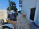 Building exterior pathway for kayak and bicycle storage for outdoor convenience at 101 N Riverside Dr # 2090, New Smyrna Beach, FL 32168