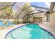 Inviting screened-in pool area with ample seating, perfect for relaxation and entertainment at 15 Katrinas Dr, Ormond Beach, FL 32174