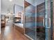 Bathroom with a glass shower and an ample tub at 1715 Fern Park Dr, Port Orange, FL 32128