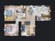 Detailed floor plan showcasing the layout of the home, including bedrooms, bathrooms, and living spaces at 1818 Enterprise Ave # B, New Smyrna Beach, FL 32168