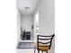 Hallway with a partial view of the dining area at 1818 Enterprise Ave # B, New Smyrna Beach, FL 32168