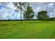 Picture of a large pasture with trees scattered throughout the green field at 1948 Spruce Creek Lndg, Port Orange, FL 32128