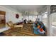 Spacious Florida room filled with furniture, providing relaxing space with natural light at 2307 Needle Palm Dr, Edgewater, FL 32141