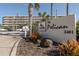 The Pelican Select Rentals property sign at 2401 S Atlantic Ave # A604, New Smyrna Beach, FL 32169